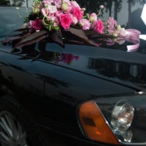 car, floral, decoration, myreika, wedding
